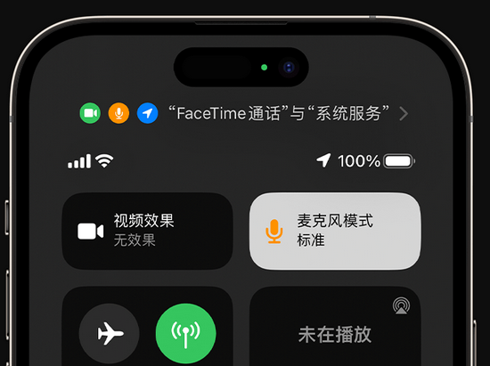 通渭苹果授权维修网点分享iPhone在通话时让你的声音更清晰 